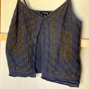 Lucky Brand Embellished tank top